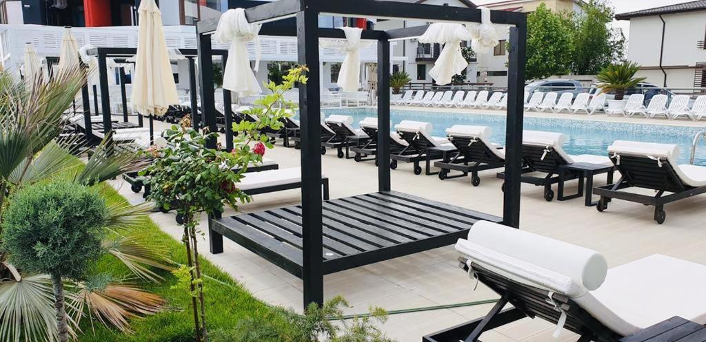 Apartament Unique Relax Lägenhet Năvodari Exteriör bild